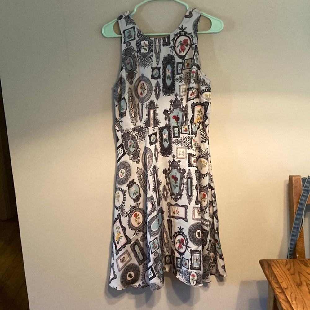 Pankaj and Nidhi dress size 6 vintage look Anthropologie